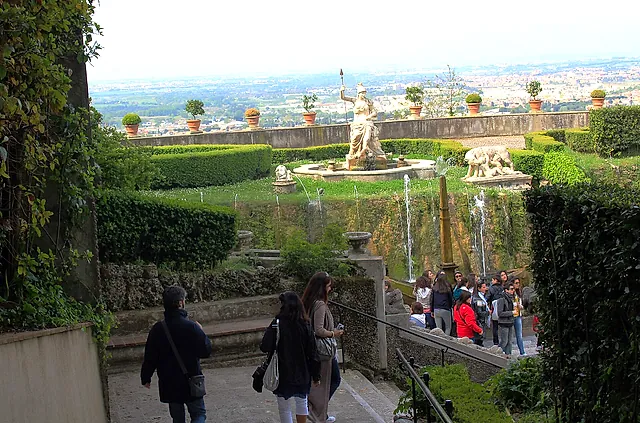 Rometta Fountain, a miniature Rome at Villa d'Este